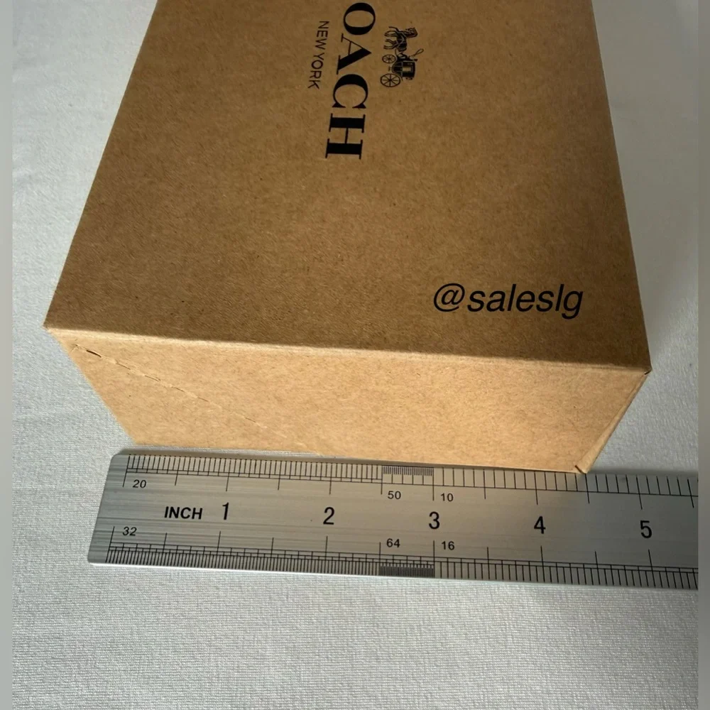 Coach Packaging Supplies extra small-sized packaging for medium-small wallets